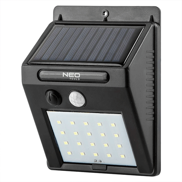 Waterproof Solar Sensor LED Wall Light